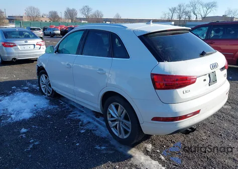 2016 Audi Q3 2.0T Premium Plus из США, поврежденный, VIN WA1EFCFSXGR013403
